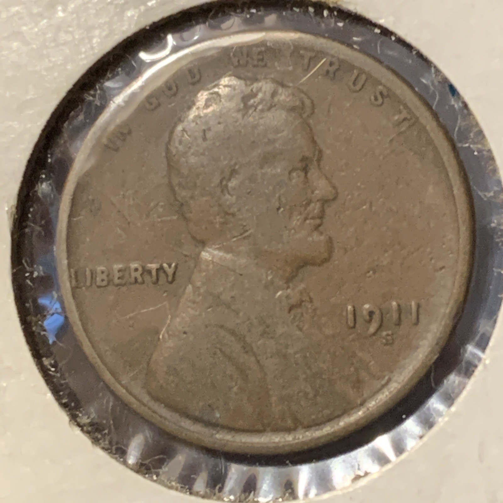 1911-S Lincoln Wheat Penny — Low Mintage Semi-Key Date (San Francisco Mint)
