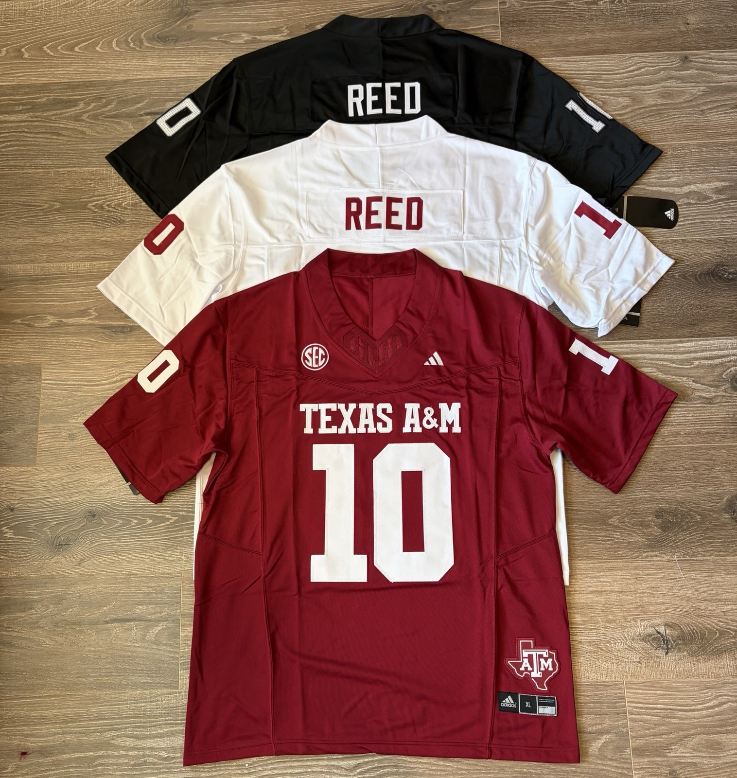 NEW Marcel Reed Texas A&M Aggies #10 Jersey SHIPS SAME DAY