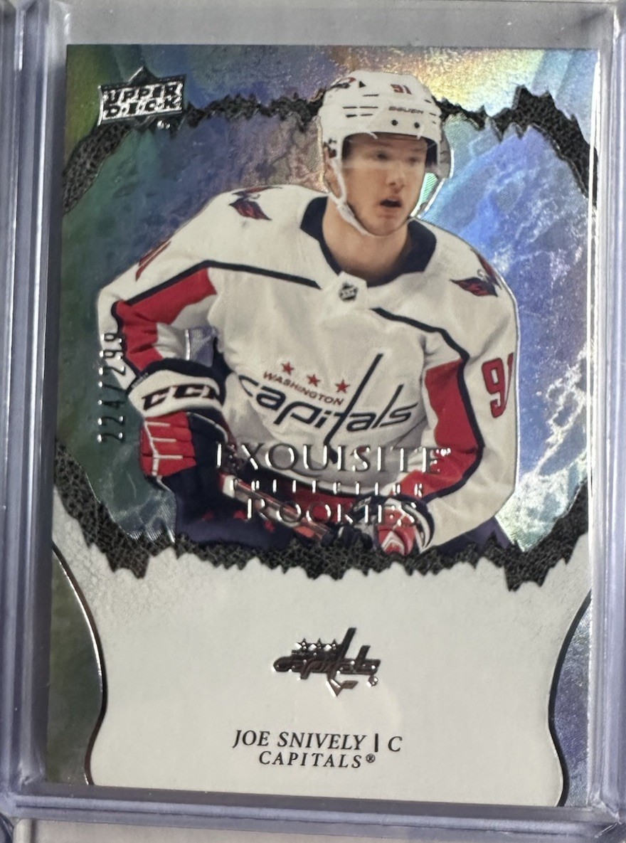 Joe Snively #R-2 /299 2021 Upper Deck Ice Exquisite Collection Rookies YALE Joe Snively #R-2 /299 2021 Upper Deck Ice Exquisite Collection Rookies YALE