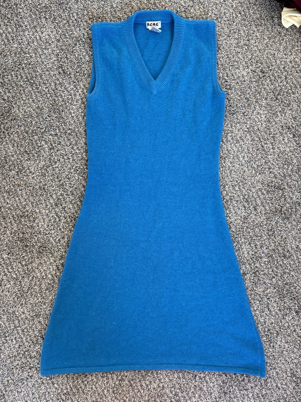 vtg BCBG Paris lambswool & angora rabbit hair knit sweater dress vtg BCBG Paris lambswool & angora rabbit hair knit sweater dress