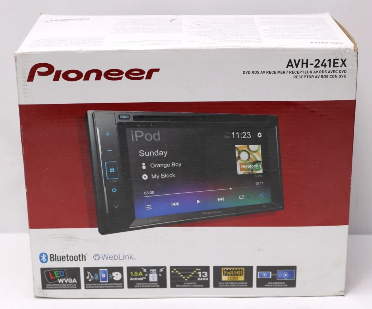 Pioneer AVH-241EX 6.2\