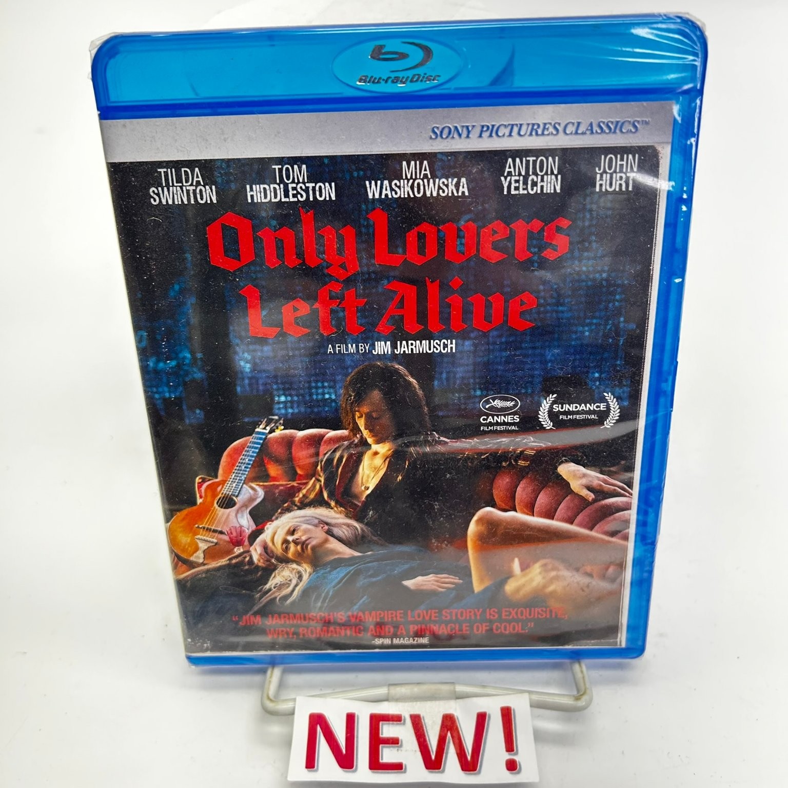 Only Lovers Left Alive Blu-ray 2014 Tilda Swinton Tom Hiddleston Jim Jarmusch