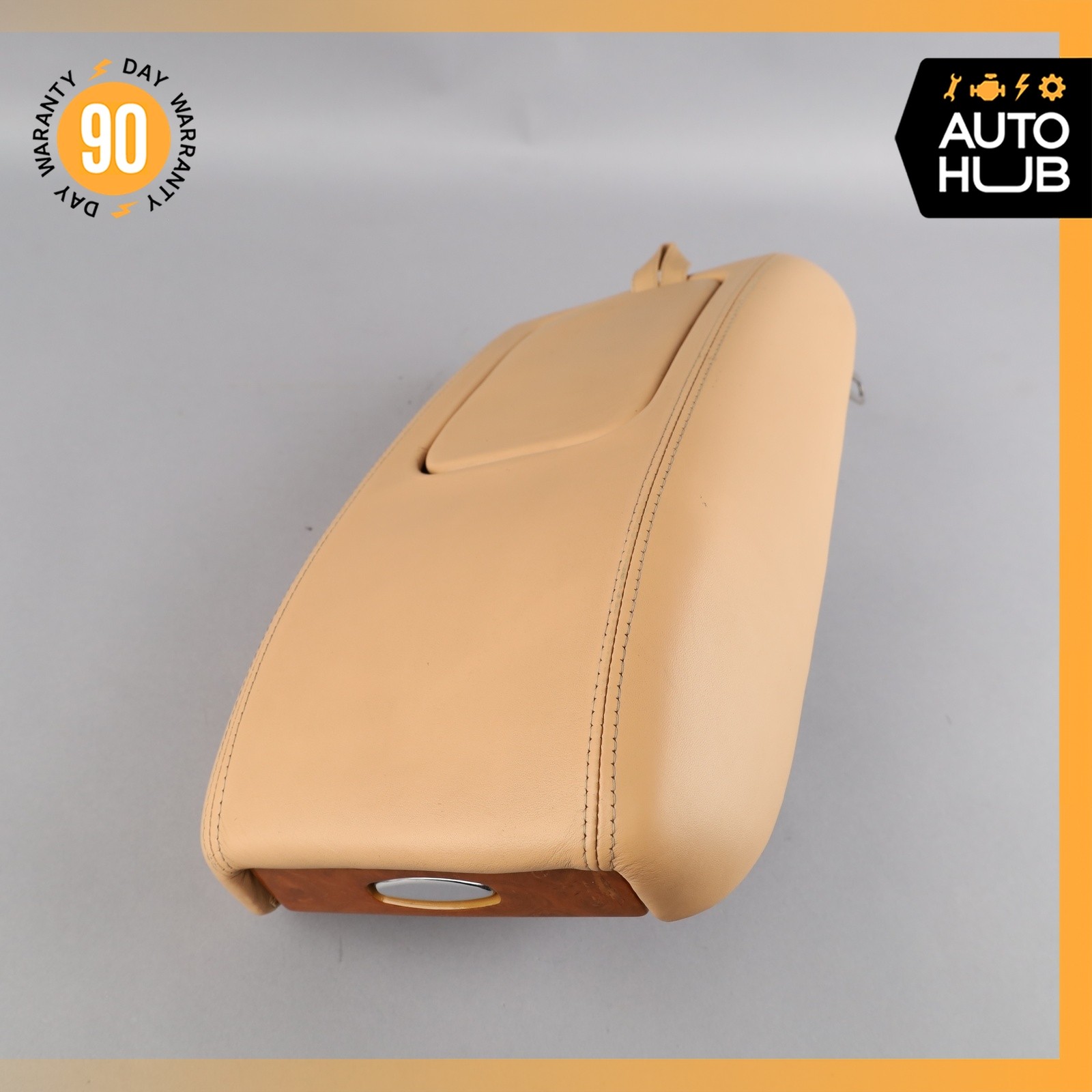 99-02 Bentley Arnage Center Console Arm Rest Armrest w/ Phone Beige OEM 30k 99-02 Bentley Arnage Center Console Arm Rest Armrest w/ Phone Beige OEM 30k