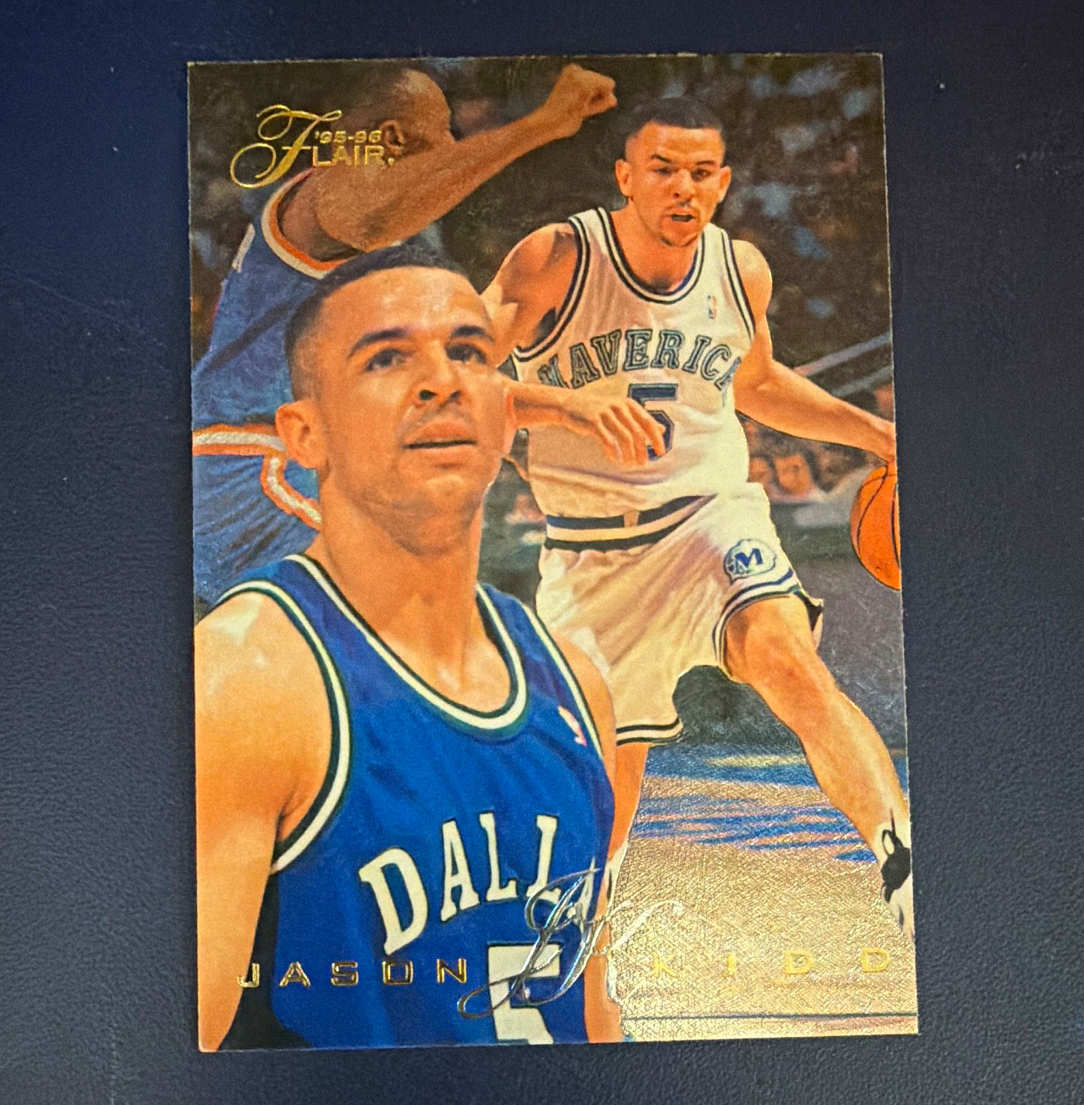 1995-96 Flair Jason Kidd #27 Dallas Mavericks NBA Basketball Fleer/SkyBox Base