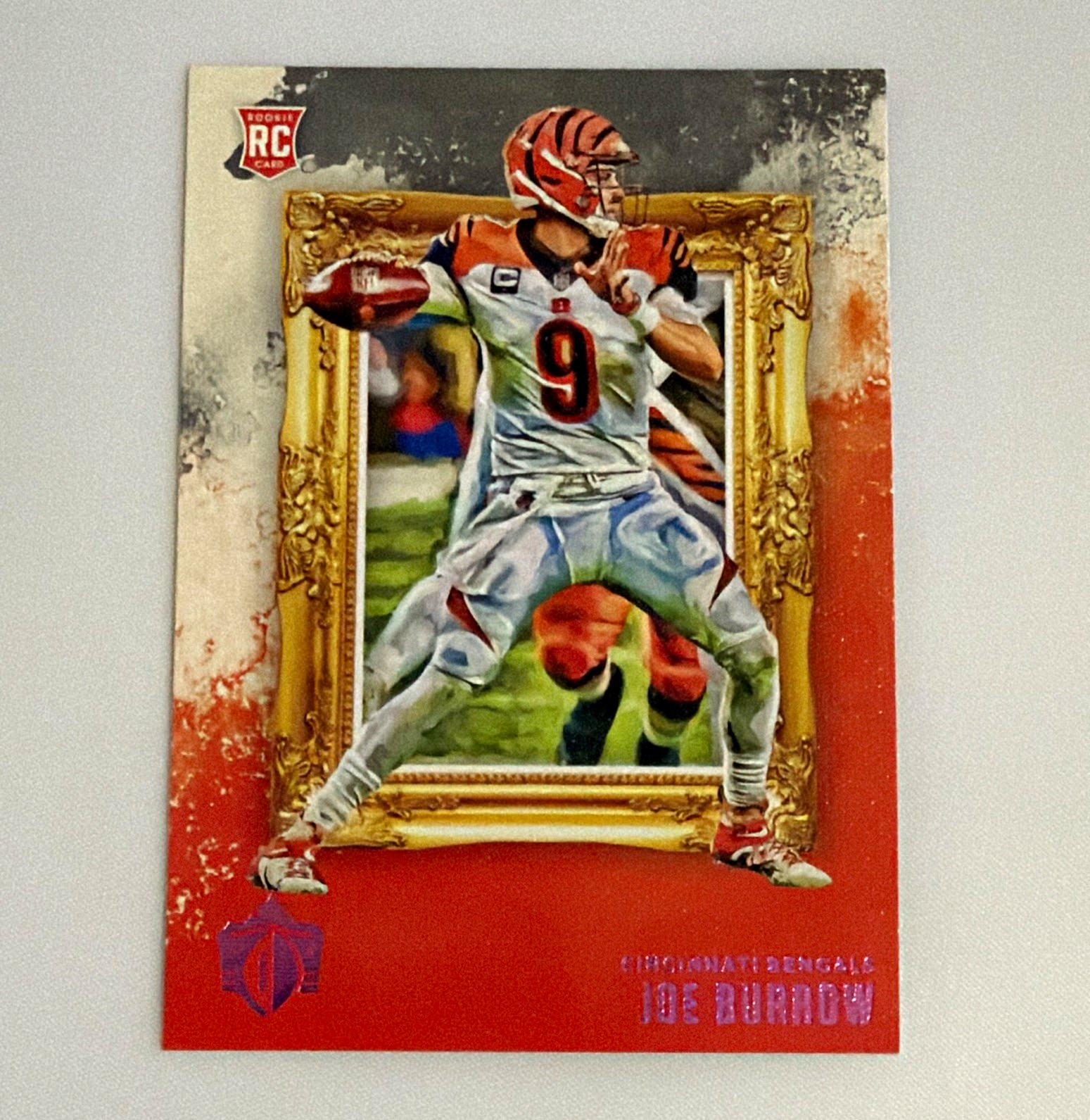 Panini 2020 Chronicles Gridiron Kings Joe Burrow Bengals Pink Rookie #GK-1 Panini 2020 Chronicles Gridiron Kings Joe Burrow Bengals Pink Rookie #GK-1