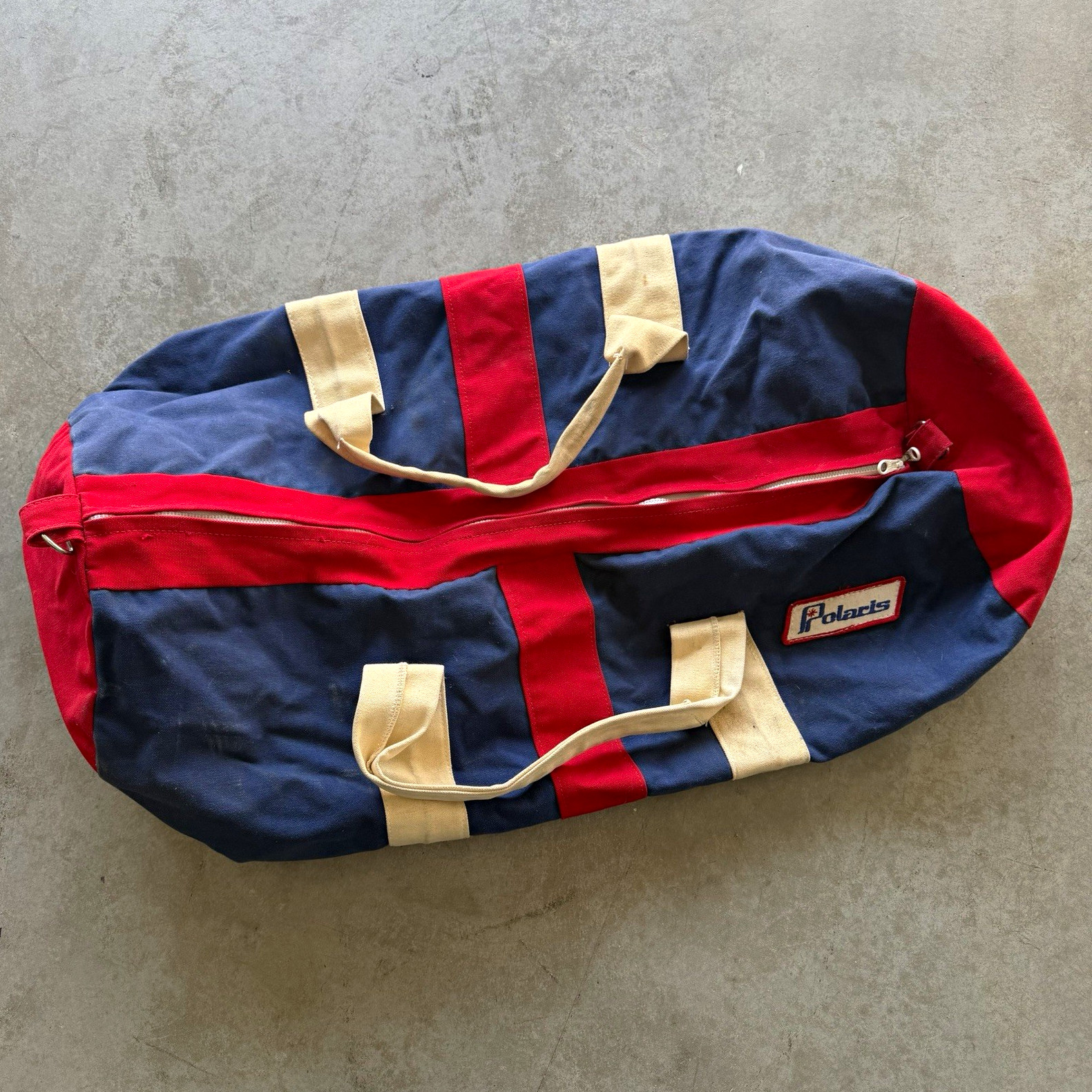 80s Vintage Polaris Gear Duffle Bag
