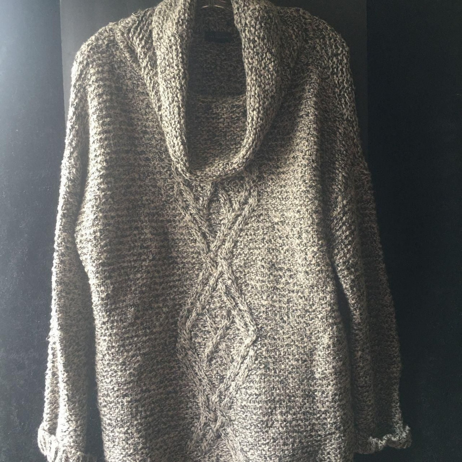 The Limited Women\'s Black and Grey Jumper