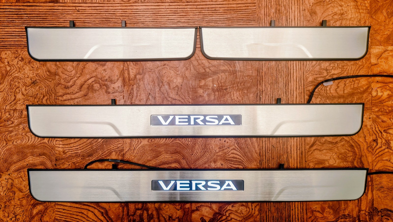 Nissan Versa/Nissan Almera 2020-2025 Genuine OEM Illuminated Door Sills 4pcs Set