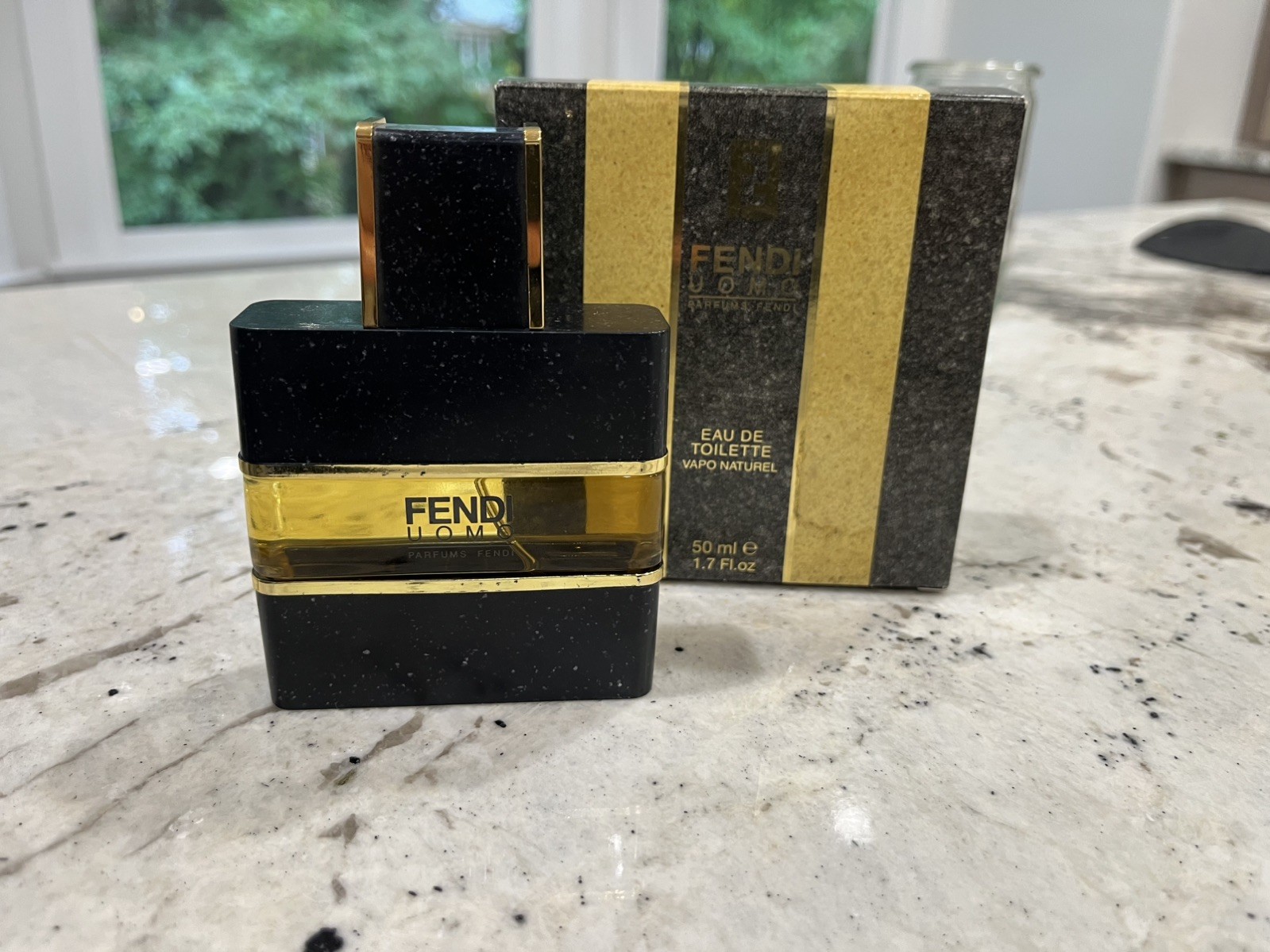 Rare 1990’s Fendi Uomo Eau De Toilette Men Spray 50ml from Florence Italy Rare 1990’s Fendi Uomo Eau De Toilette Men Spray 50ml from Florence Italy