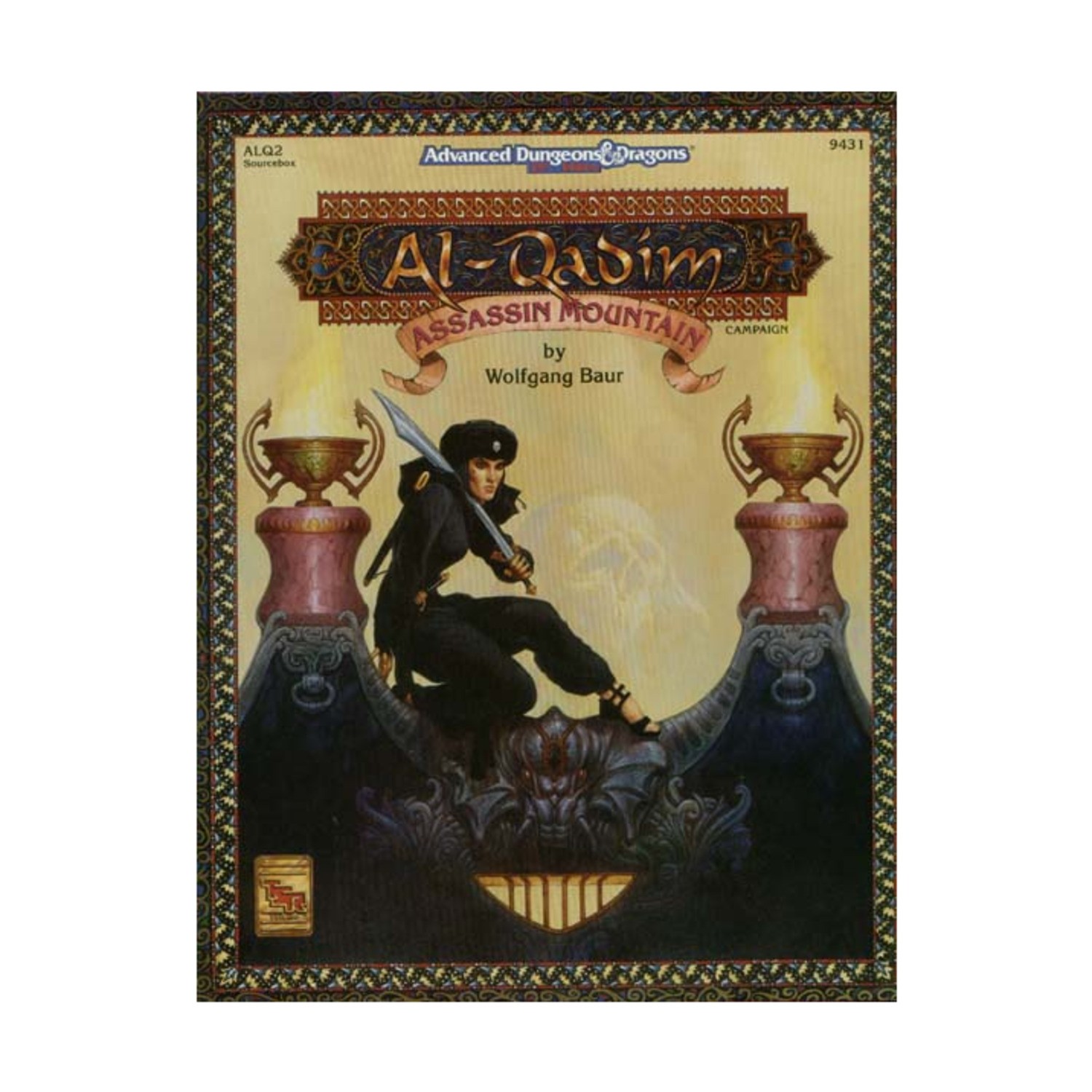 TSR Al-Qadim Assassin Mountain VG/VG+ TSR Al-Qadim Assassin Mountain VG/VG+