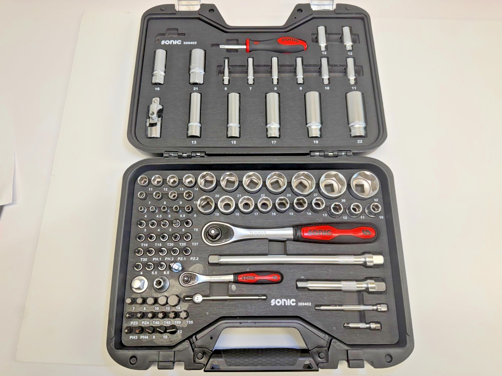 Sonic Tools NEW 94PC General Service Set MCS COMBO 1/4