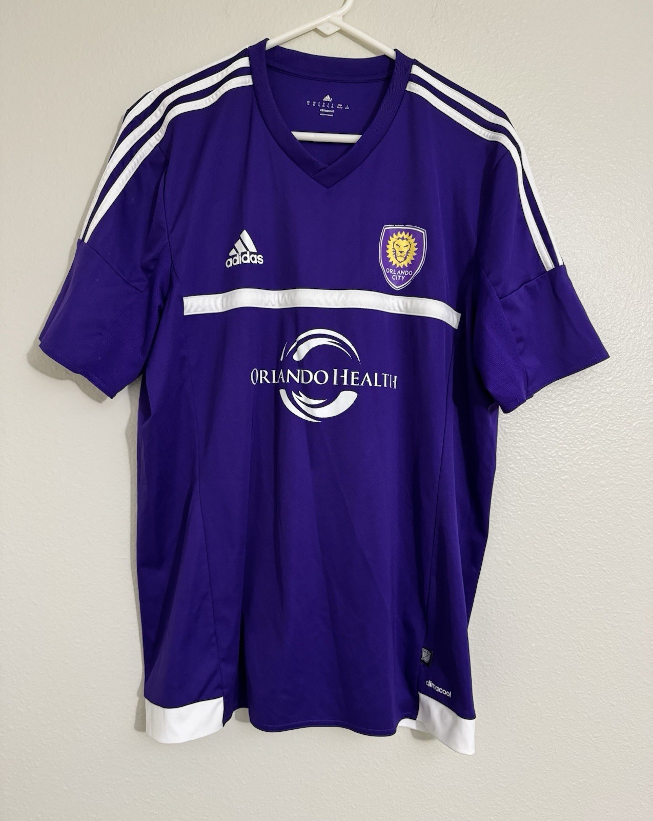 adidas Men’s Orlando City Home Jersey #6 Size XL adidas Men’s Orlando City Home Jersey #6 Size XL