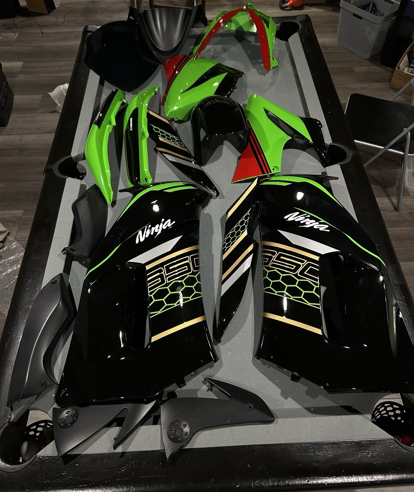 2020-2025 Kawasaki NINJA 650 FENDER KIT FAIRING SET 2020-2025 Kawasaki NINJA 650 FENDER KIT FAIRING SET