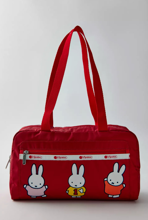 NWT LeSportsac Medium Lola Bag Team Miffy Red UO Exclusive Lightweight Crossbody NWT LeSportsac Medium Lola Bag Team Miffy Red UO Exclusive Lightweight Crossbody