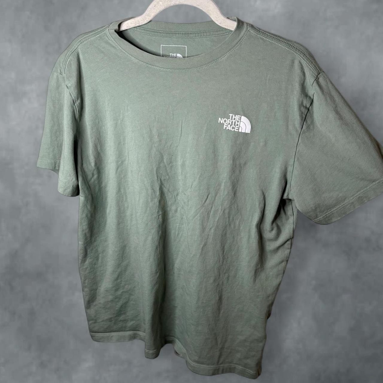 The North Face Sage Green Box Logo T-Shirt Women’s Small