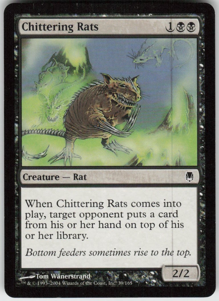 MP-02 Played Chittering Rats 39 DST Darksteel C MP-02 Played Chittering Rats 39 DST Darksteel C