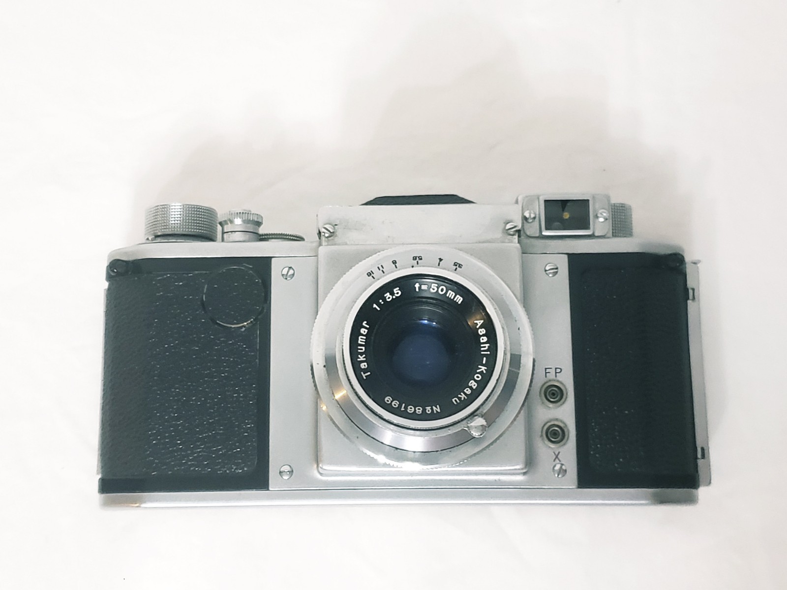 Vintage Asahiflex 35mm IA SLR Camera Kogaku Takumar 50mm f3.5 Lens Repair AS IS