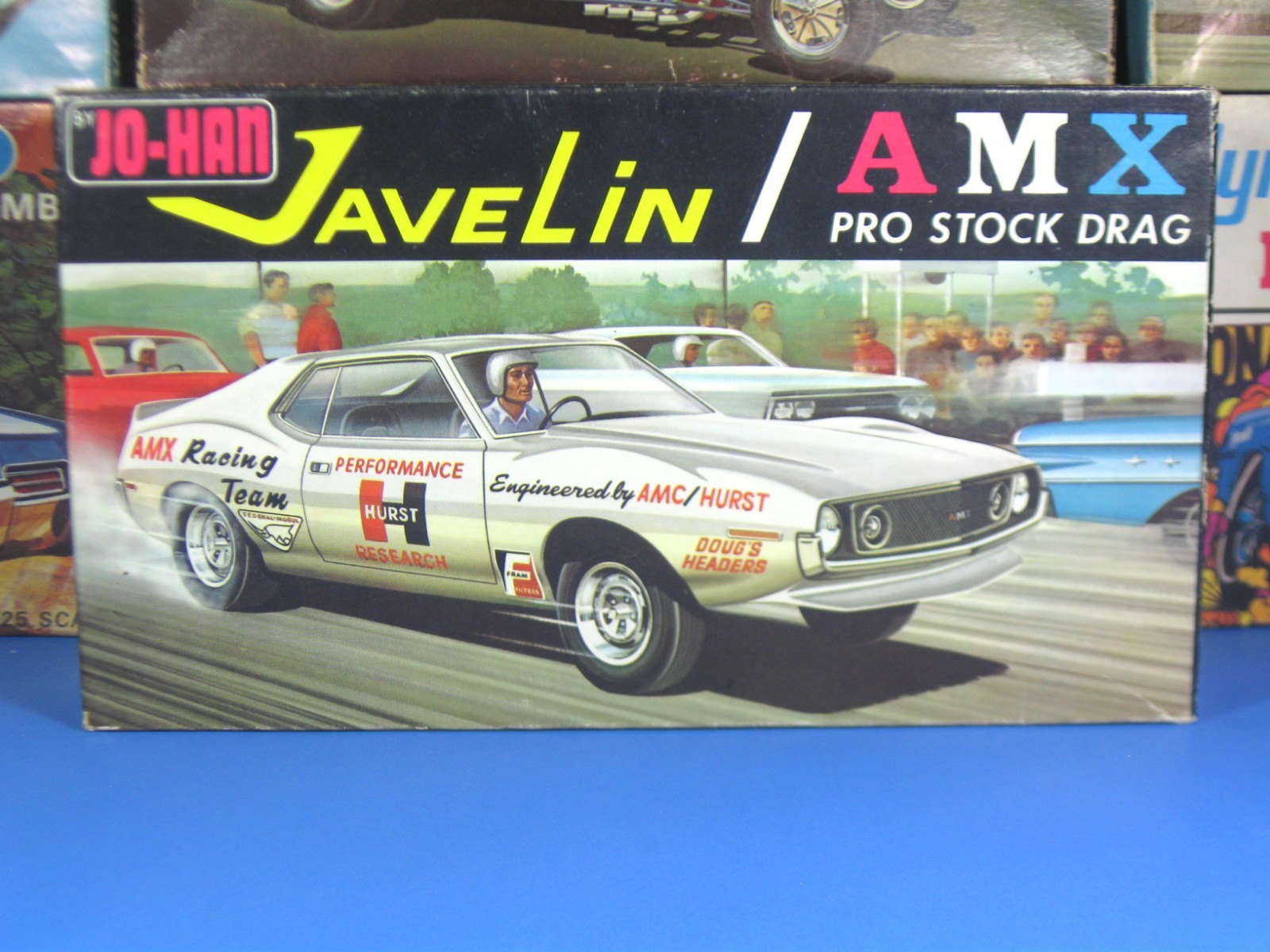 RARE JO-HAN KIT # C-113:200 ONLY ISSUE OF 1971 JAVELIN AMX ANNUAL  71 NICE