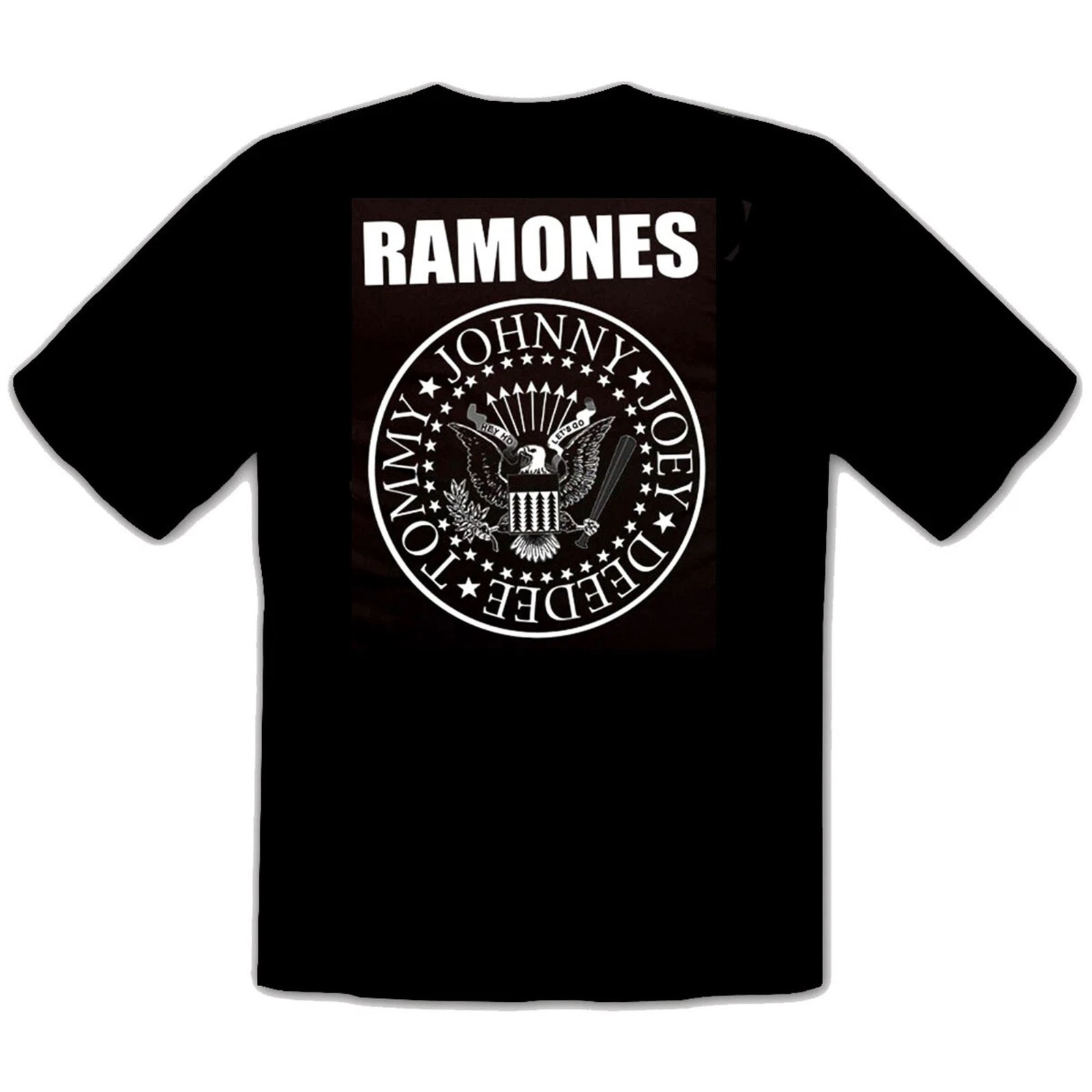Ramones - HEY HO LETs Go Logo Rock Musik schwarz T-Shirt -279 FREESHIPS Ramones - HEY HO LETs Go Logo Rock Musik schwarz T-Shirt -279 FREESHIPS