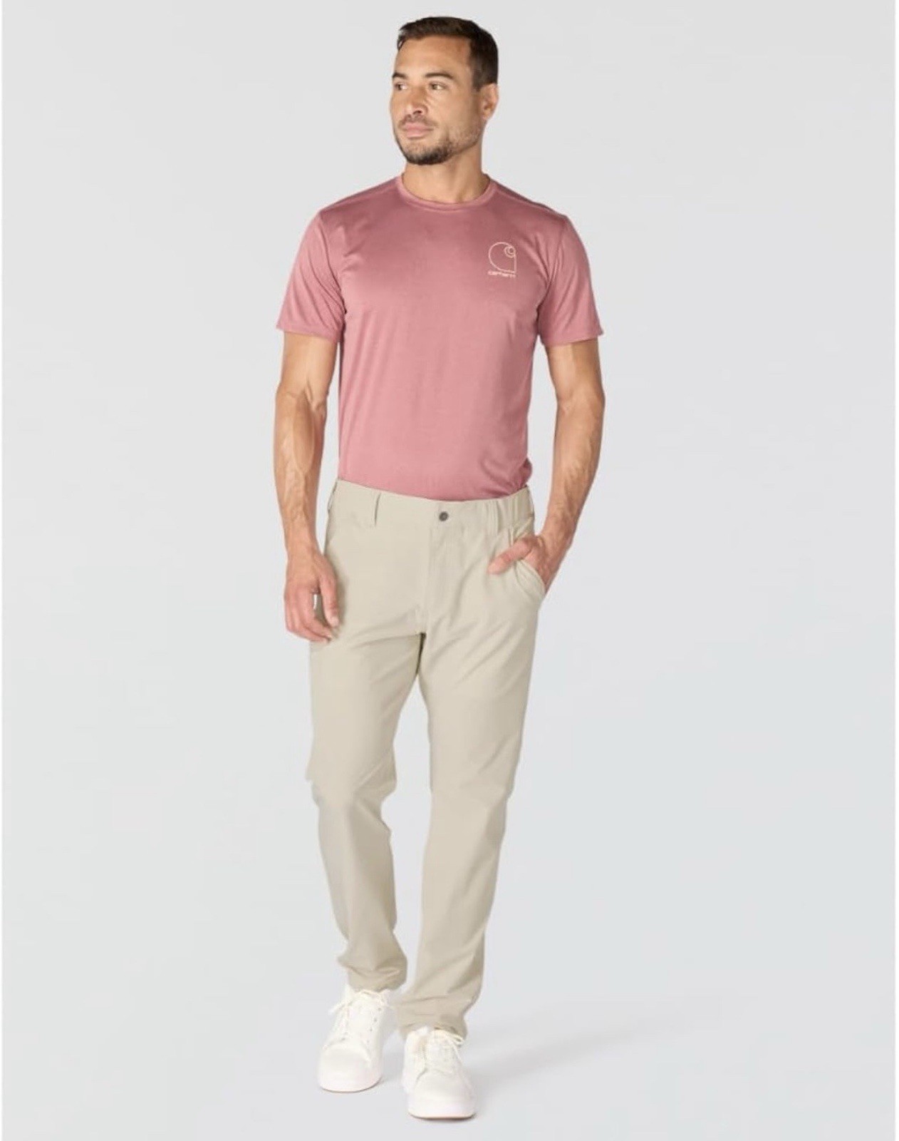 Carhartt Men\'s Slim Tapered Force Phoenix Pant Men’s XL-Short Cobblestone NWT