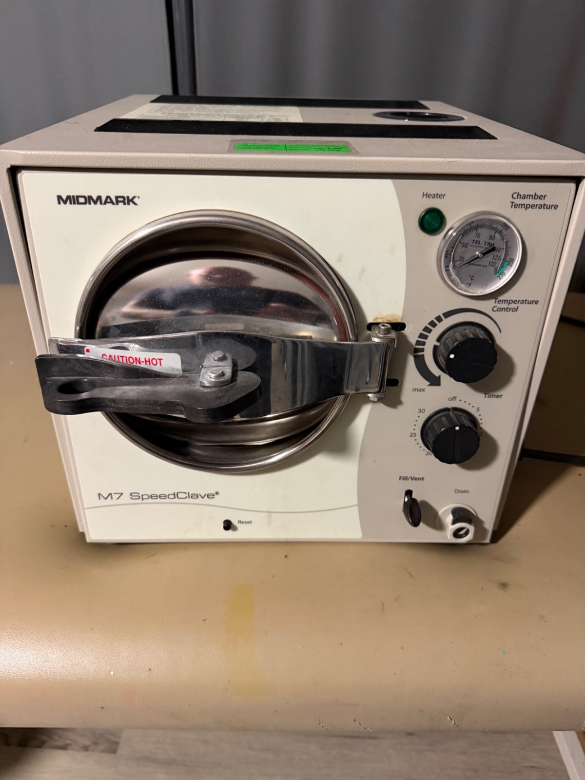 Ritter by Midmark M7 SpeedClave Tabletop Steam Autoclave Sterilizer Dentistr