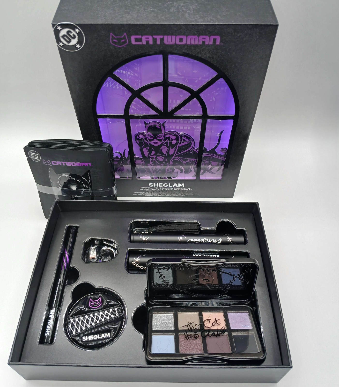 CATWOMAN | Sheglam 7 pc FULL COLLECTION MAKEUP SET | Pounce into Action