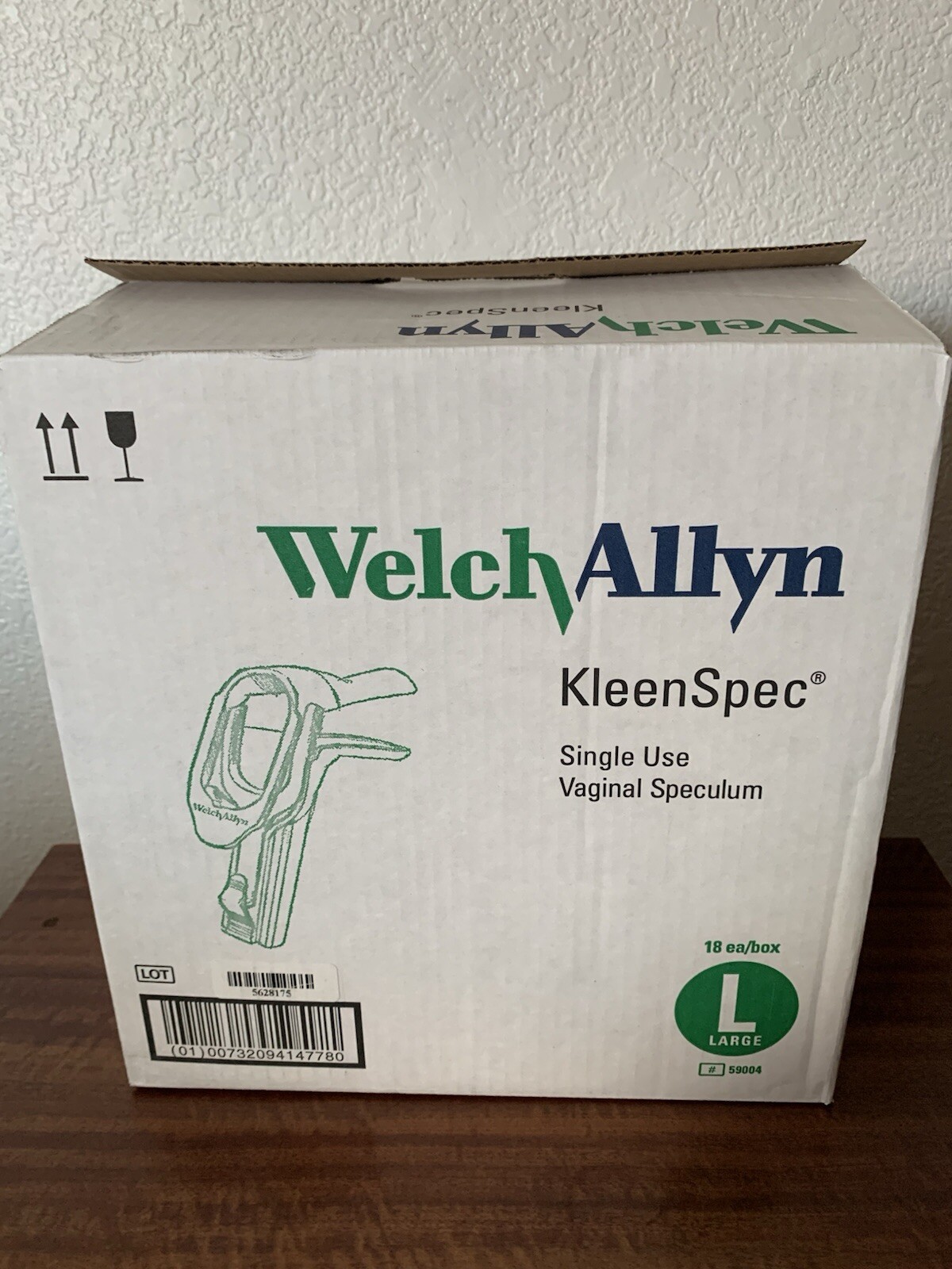 Welch allyn Kleenspec vaginal speculum 59004 Size large, 18 ea/box, NEW Welch allyn Kleenspec vaginal speculum 59004 Size large, 18 ea/box, NEW