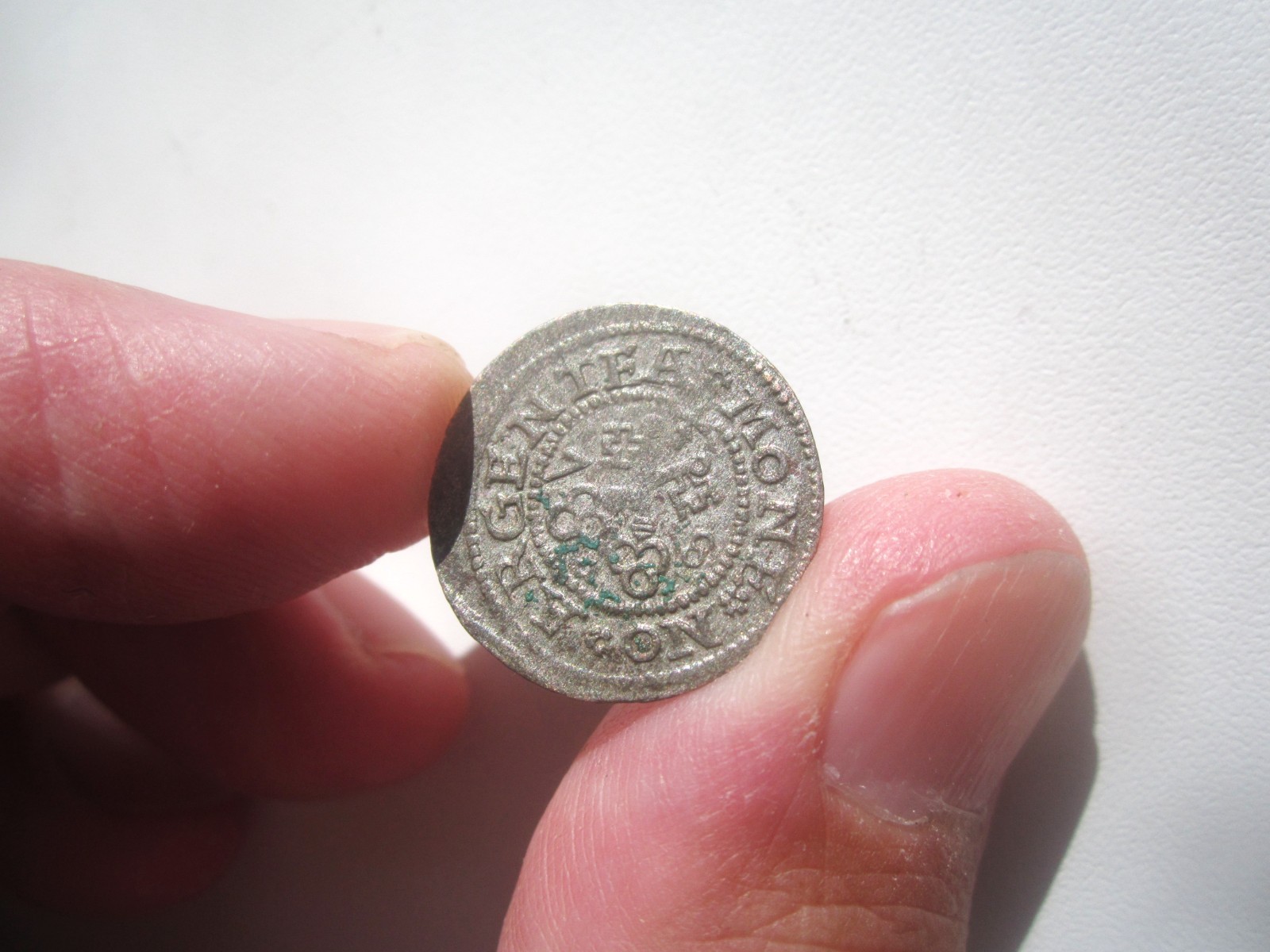 1578 RIGA FREE CITY, POLAND, LATVIA SCHILLING