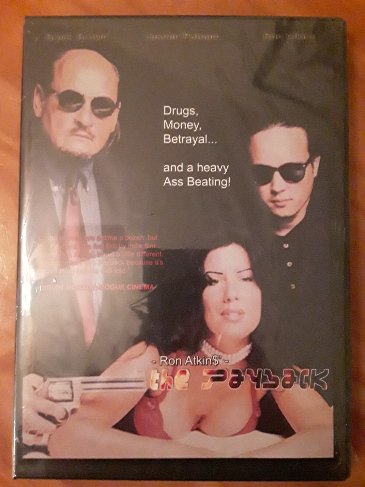 The Payback Ron Atkins First Film/ Bonus Film Sins Of Government  Ultra Rare.