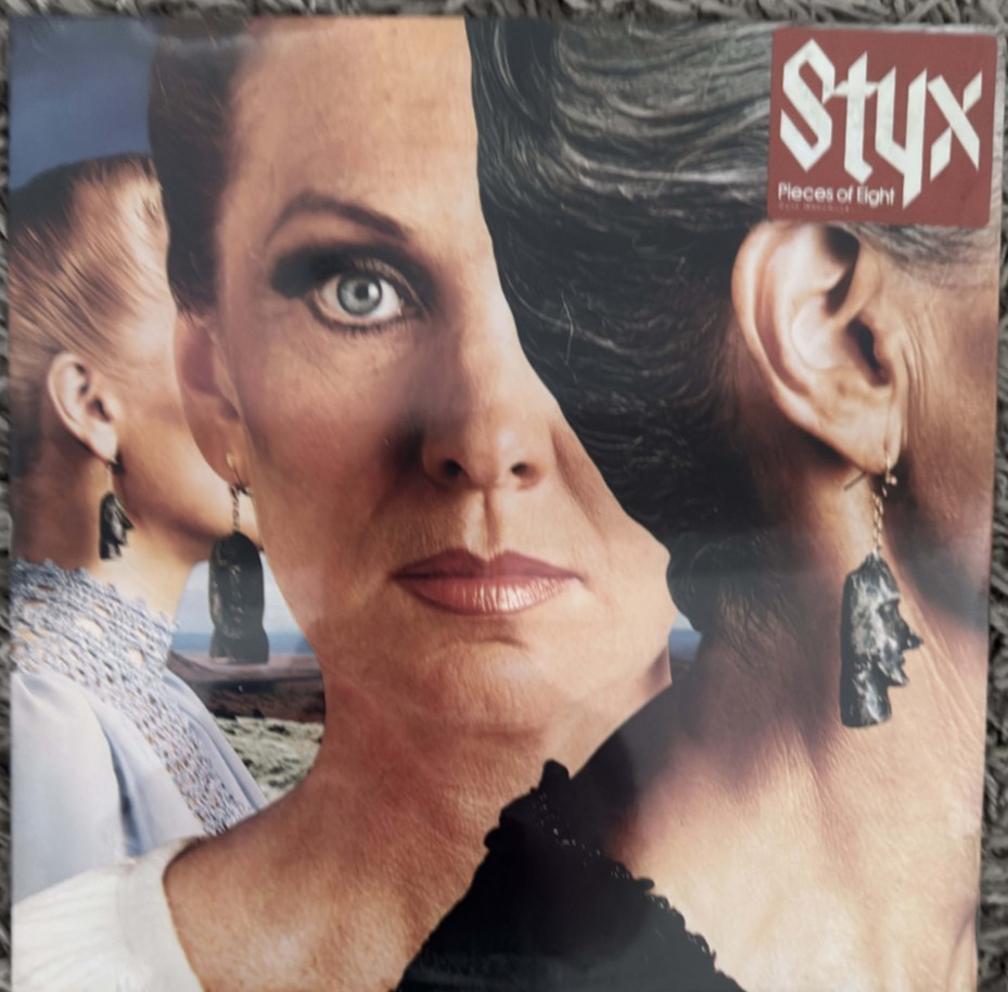 STYX – Pieces Of Eight 1st Pressing Pitman Gatefold Vinyl LP PROMO SEALED NEW