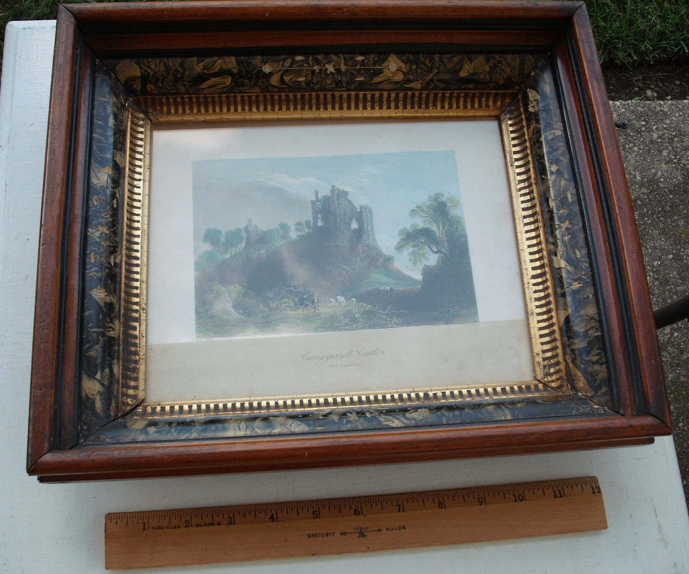 Original 1870's Very Attractive Victorian Eastlake Picture Frame Original 1870's Very Attractive Victorian Eastlake Picture Frame