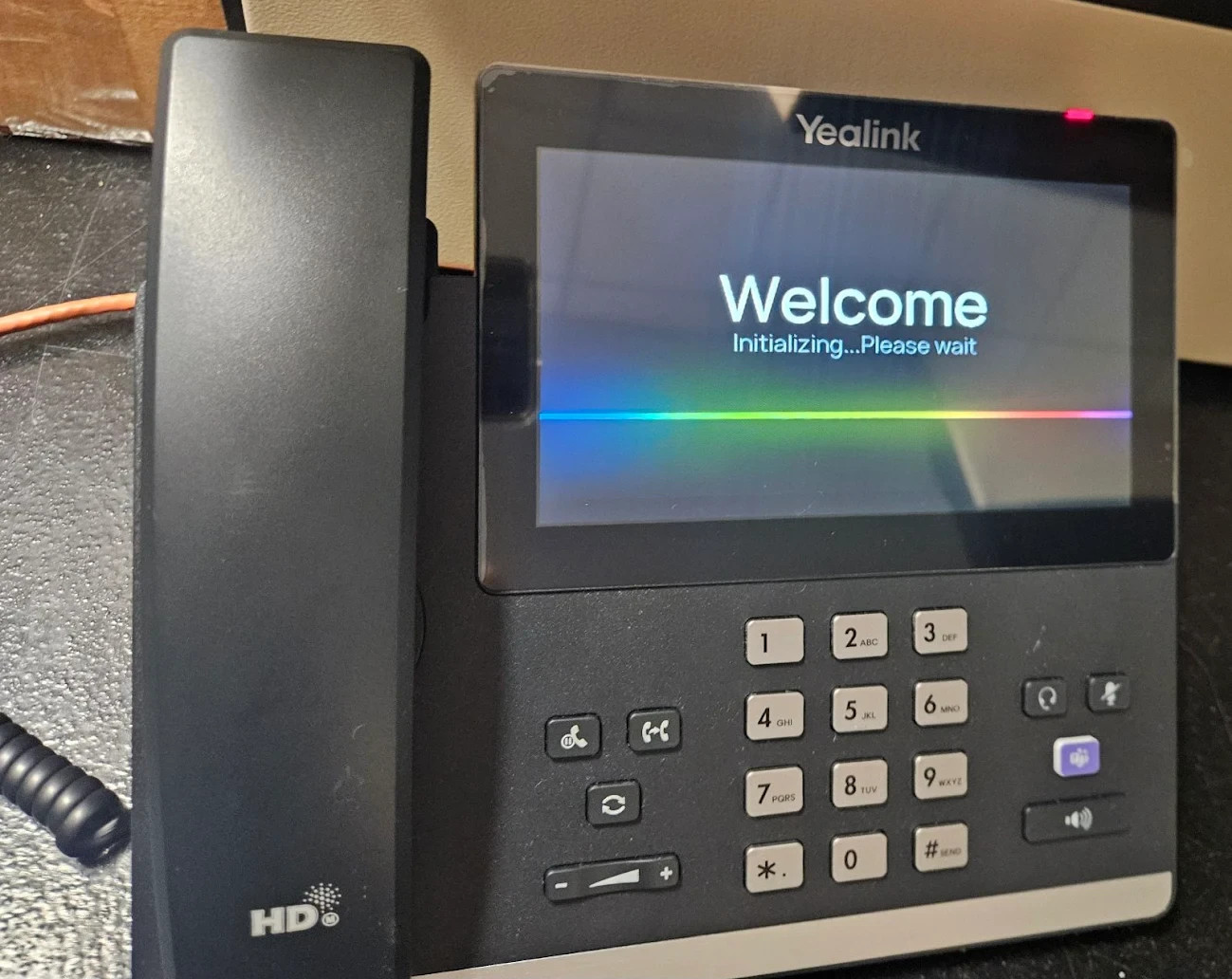 ***GREAT*** LOT OF 3 YEALINK SMART BUSINESS PHONES MP56 W HANDSETS & STANDS ***GREAT*** LOT OF 3 YEALINK SMART BUSINESS PHONES MP56 W HANDSETS & STANDS