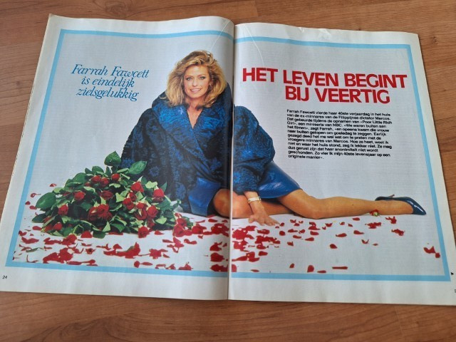 Magazine Farrah Fawcett Glynis Barber Prince Rogers Nelson Charlene Tilton