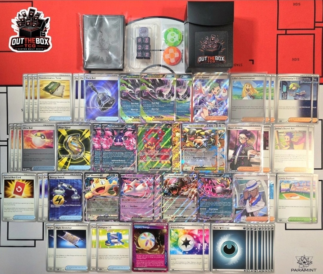 Mega Darkrai & Mega Kangaskhan - Pokémon TCG - OutTheBoxTCG ELITE Custom Decks