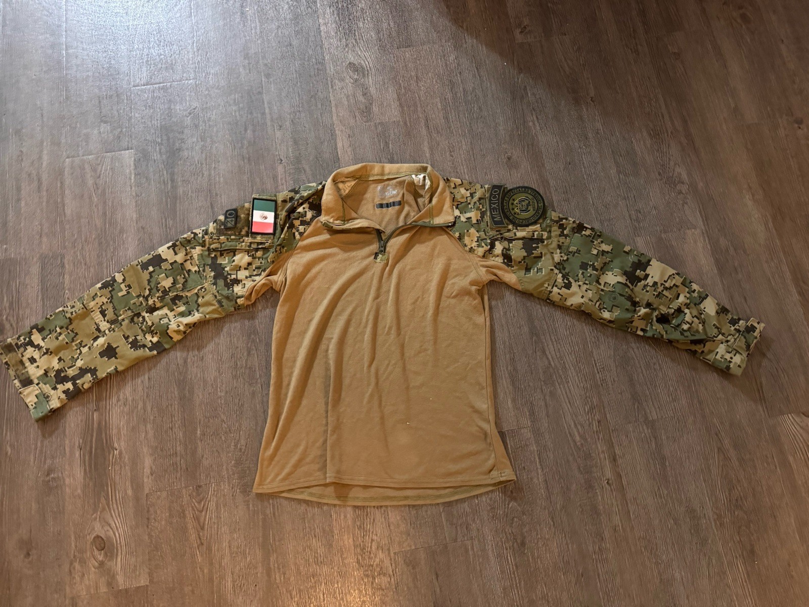 RARE MEXICAN SOF US4CES Digital Combat Shirt Medium-Large SOF CAG not Crye Flame RARE MEXICAN SOF US4CES Digital Combat Shirt Medium-Large SOF CAG not Crye Flame