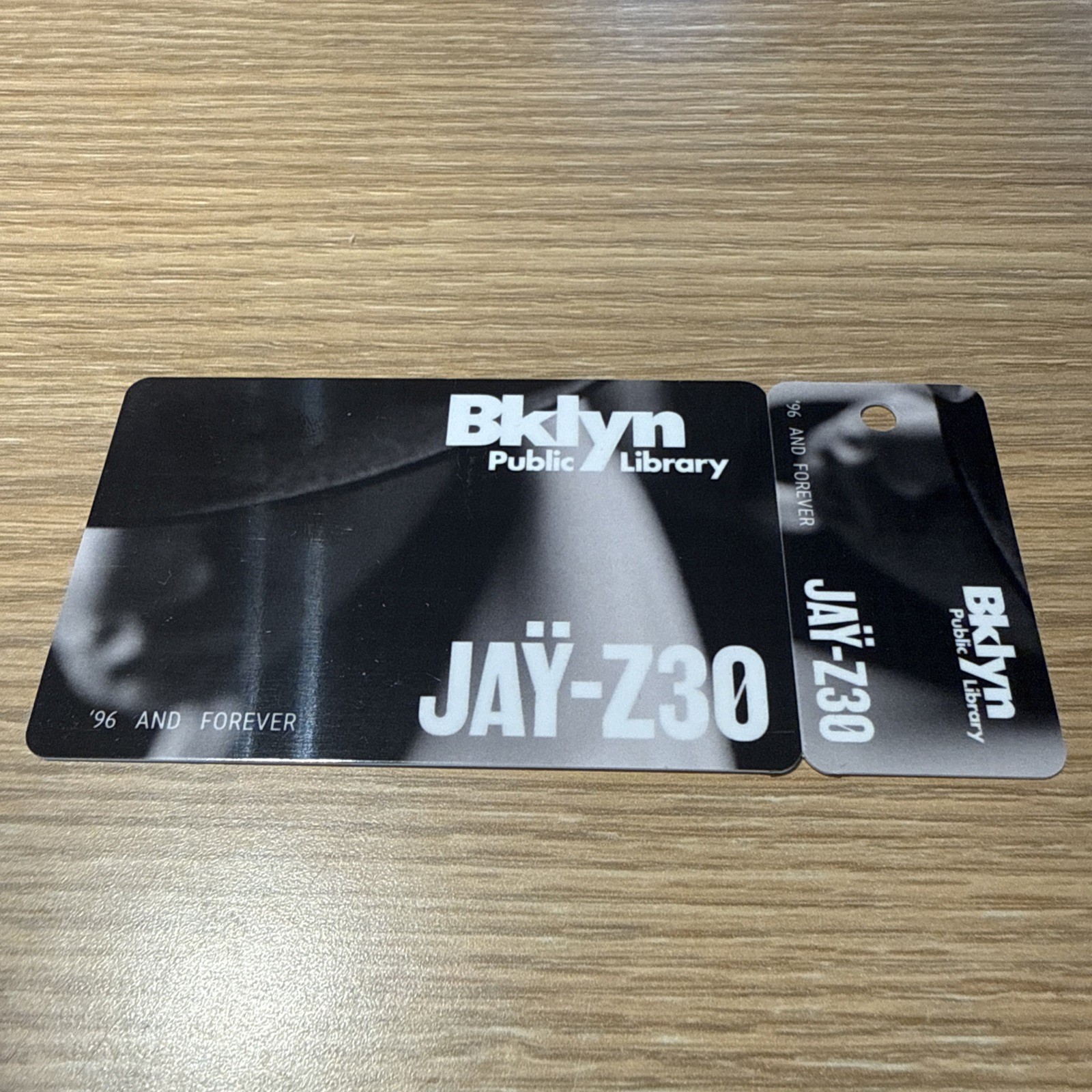Jay Z30 ‘96 AND FOREVER Limited Edition Brooklyn Library Card Jay-Z Beyonce
