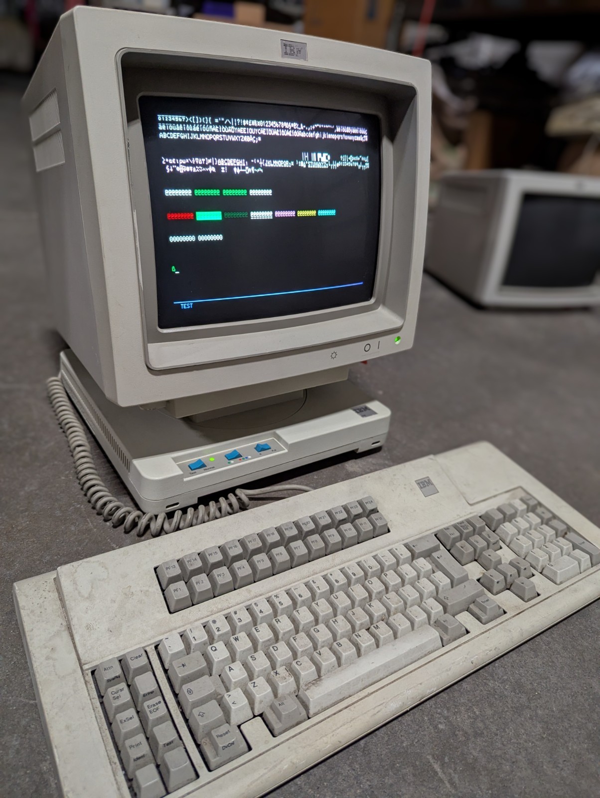 IBM VINTAGE Computer Working IBM 3179 Terminal 1984 MINT $850 or Best Offer IBM VINTAGE Computer Working IBM 3179 Terminal 1984 MINT $850 or Best Offer