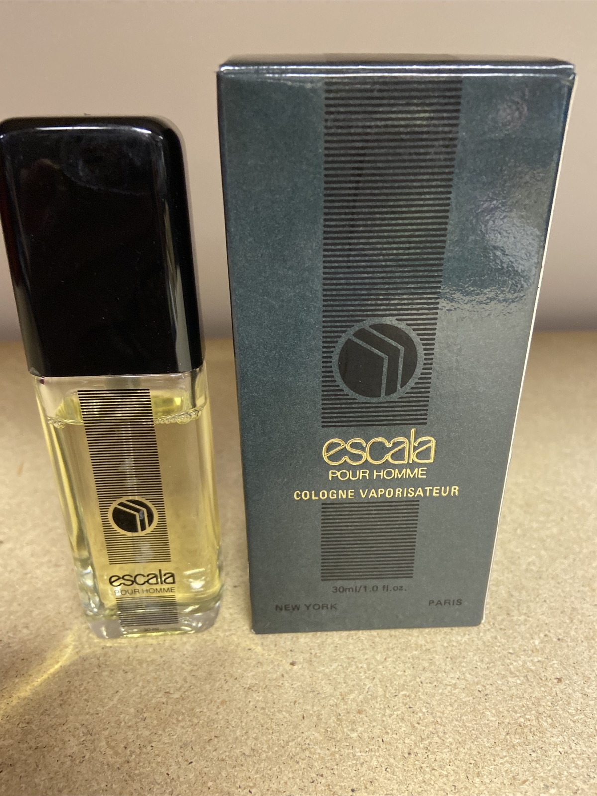 Escala Pour Homme for Men Cologne Spray 1.0 fl oz New in Box-Note Level