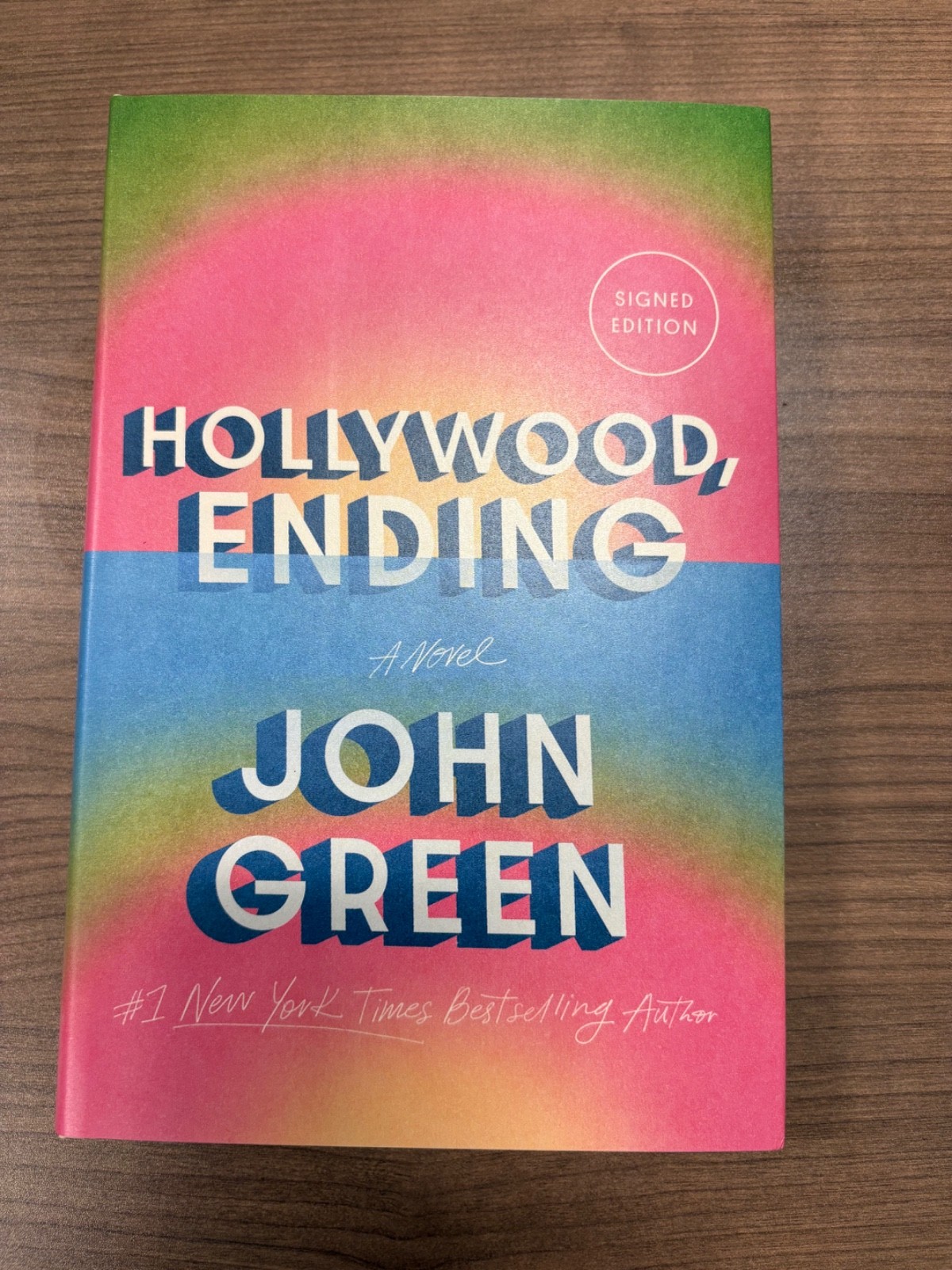 Hollywood Ending - John Green - Signed First Addition Hollywood Ending - John Green - Signed First Addition