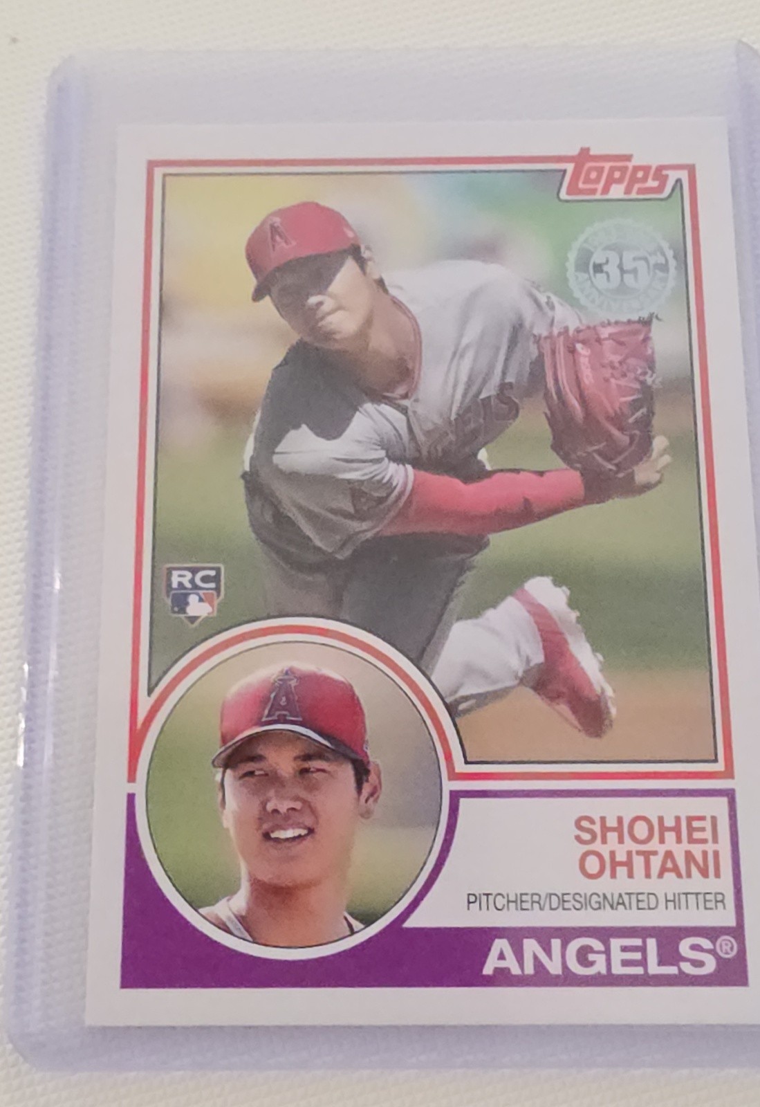 2018 Topps Update Series - 1983 Topps Design Shohei Ohtani #83-2 (RC) 2018 Topps Update Series - 1983 Topps Design Shohei Ohtani #83-2 (RC)