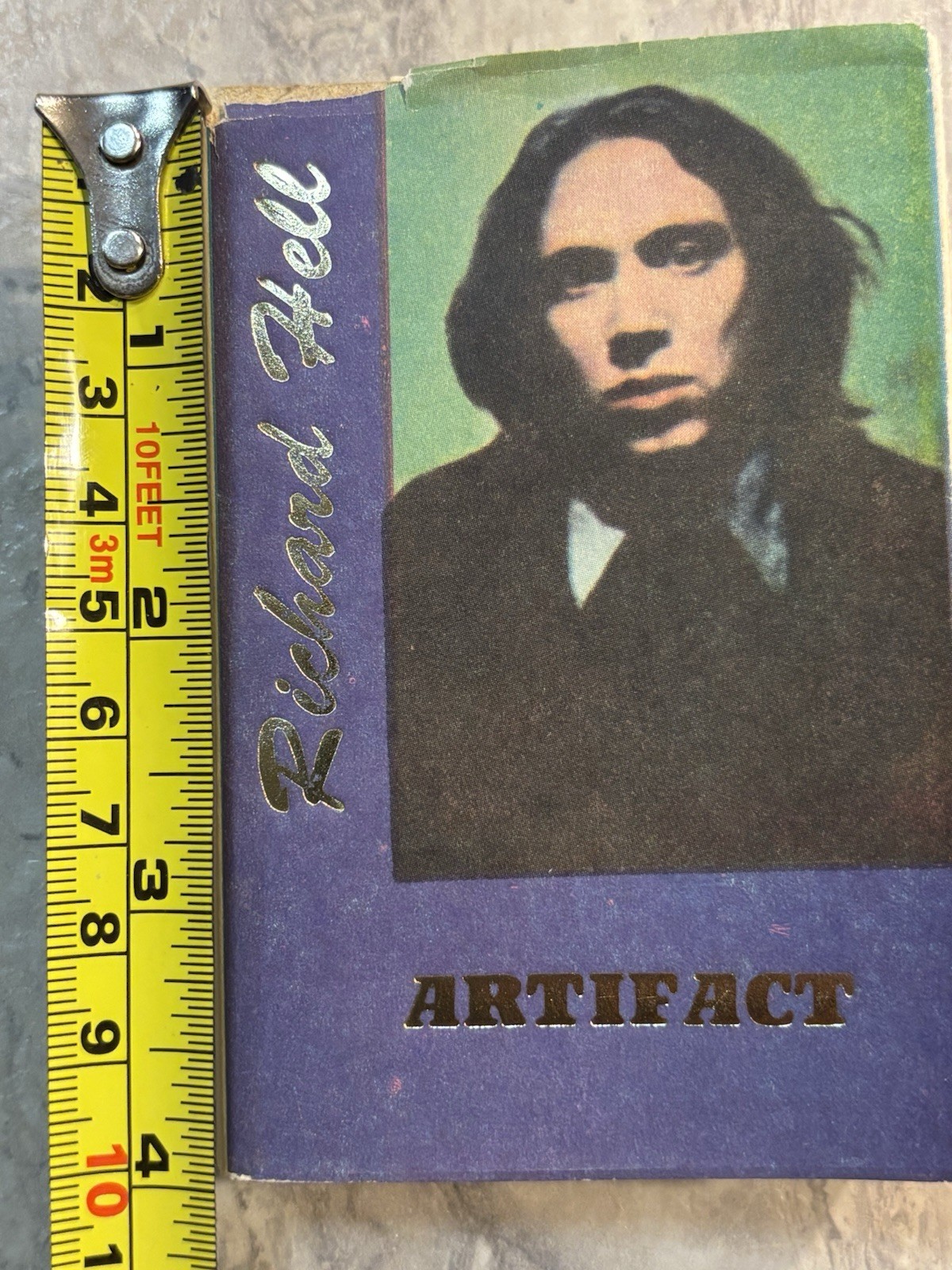 Richard Hell ARTIFACT Signed and INSCRIBED Hanuman Books 1991 Punk Rare
