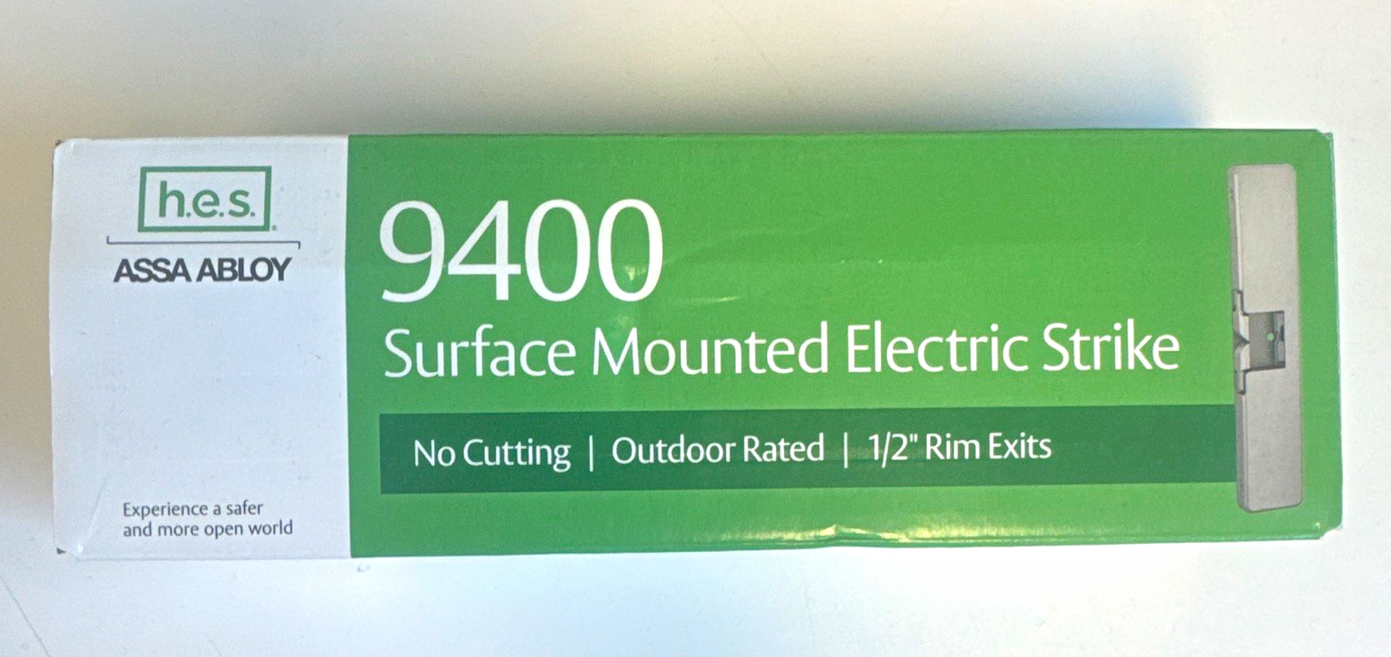 HES ASSA ABLOY 9400 Surface Mounted Electric Strike Lock 9400-630-LBM