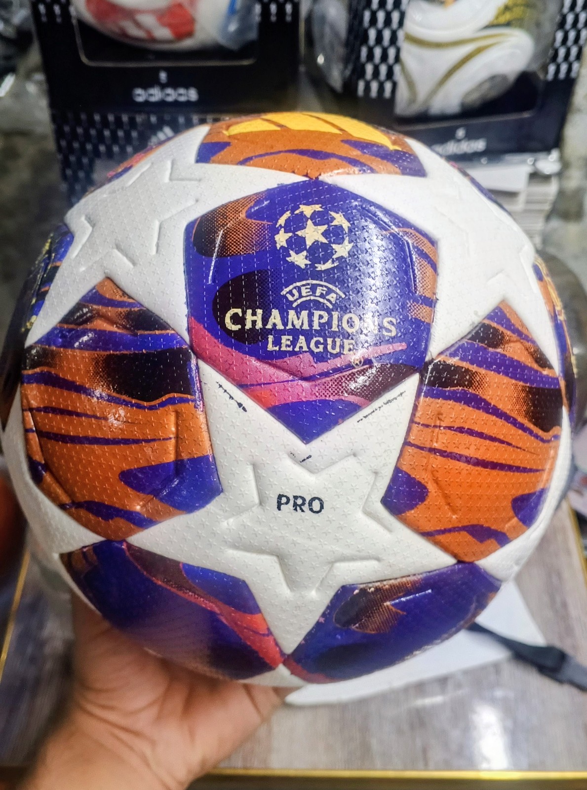 New  UEFA Champions League PRO Official Match Ball Size 5 Football Soccer Ball