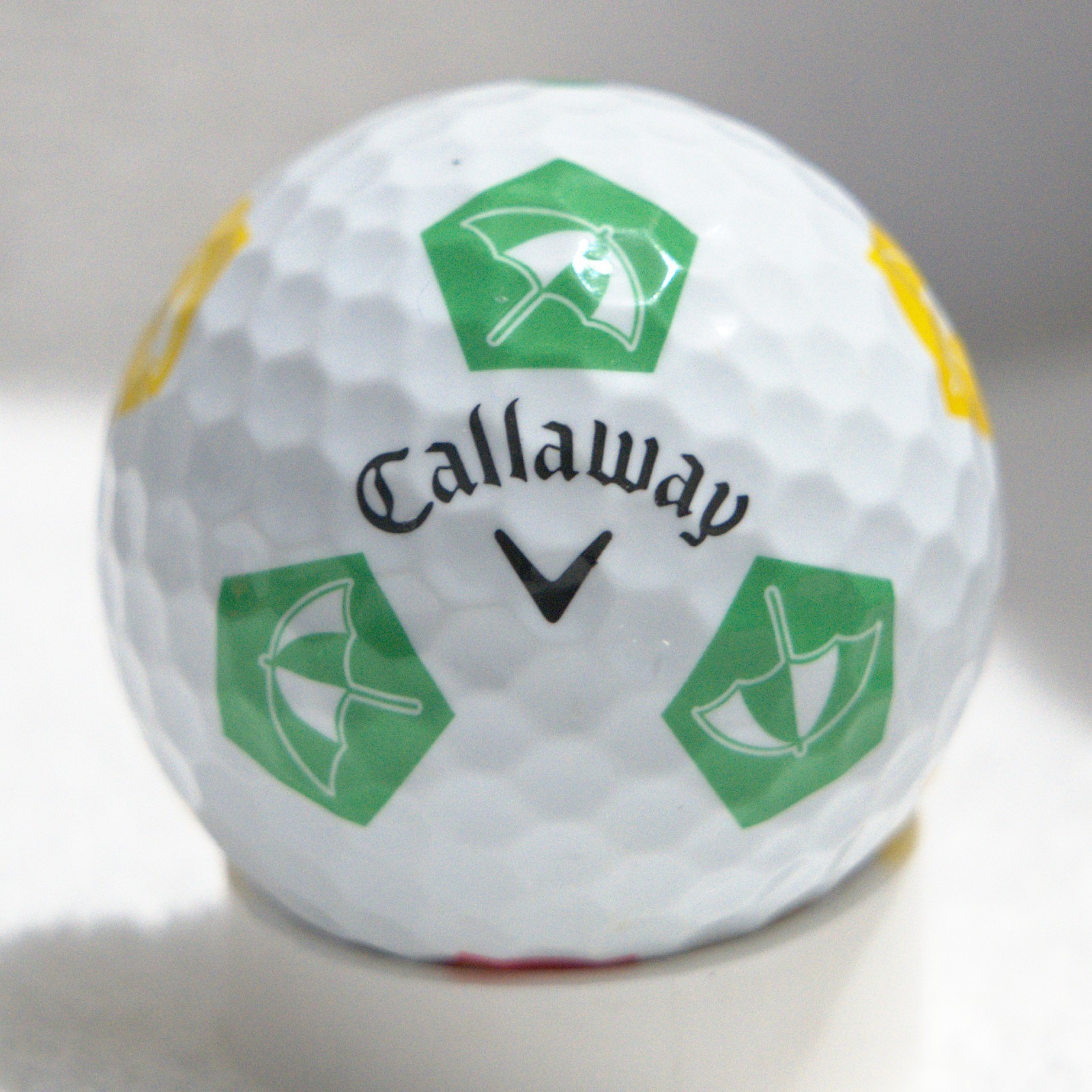 Callaway Chrome Soft Truvis Arnold Palmer Umbrella Golf Ball Collectible