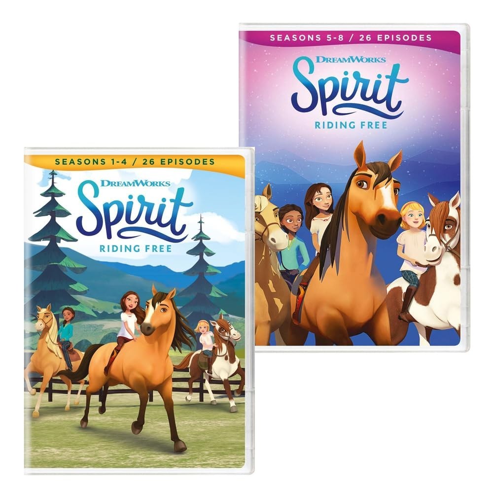 Spirit - Riding Free Complete Series 1-8 DVD  New 