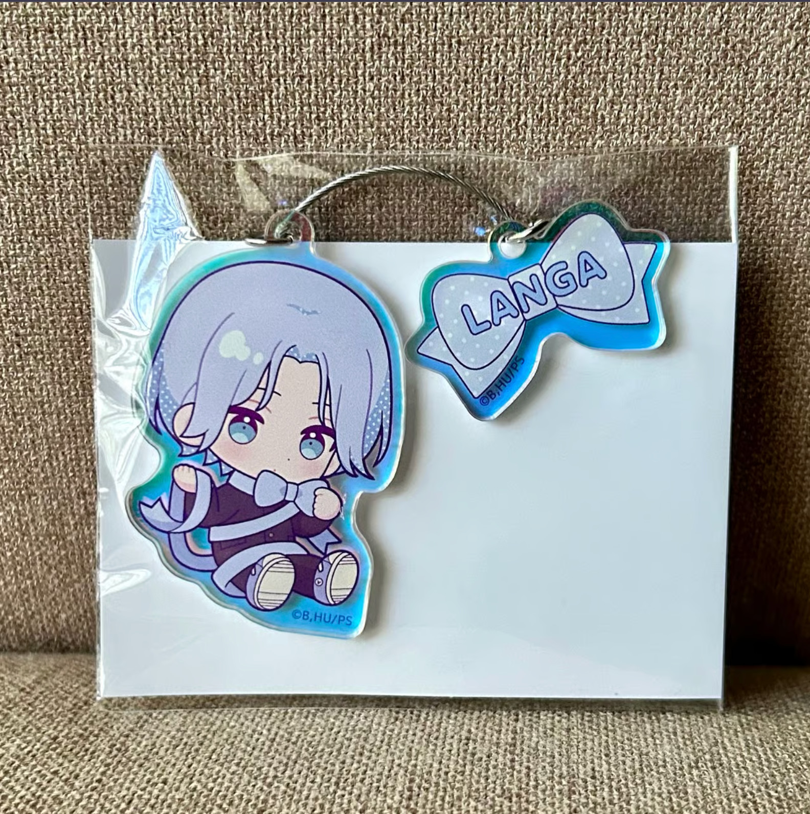 SK∞ Sk8: The Infinity - Chibi Mini Acrylic Block & Keychain [Ribbon Series]