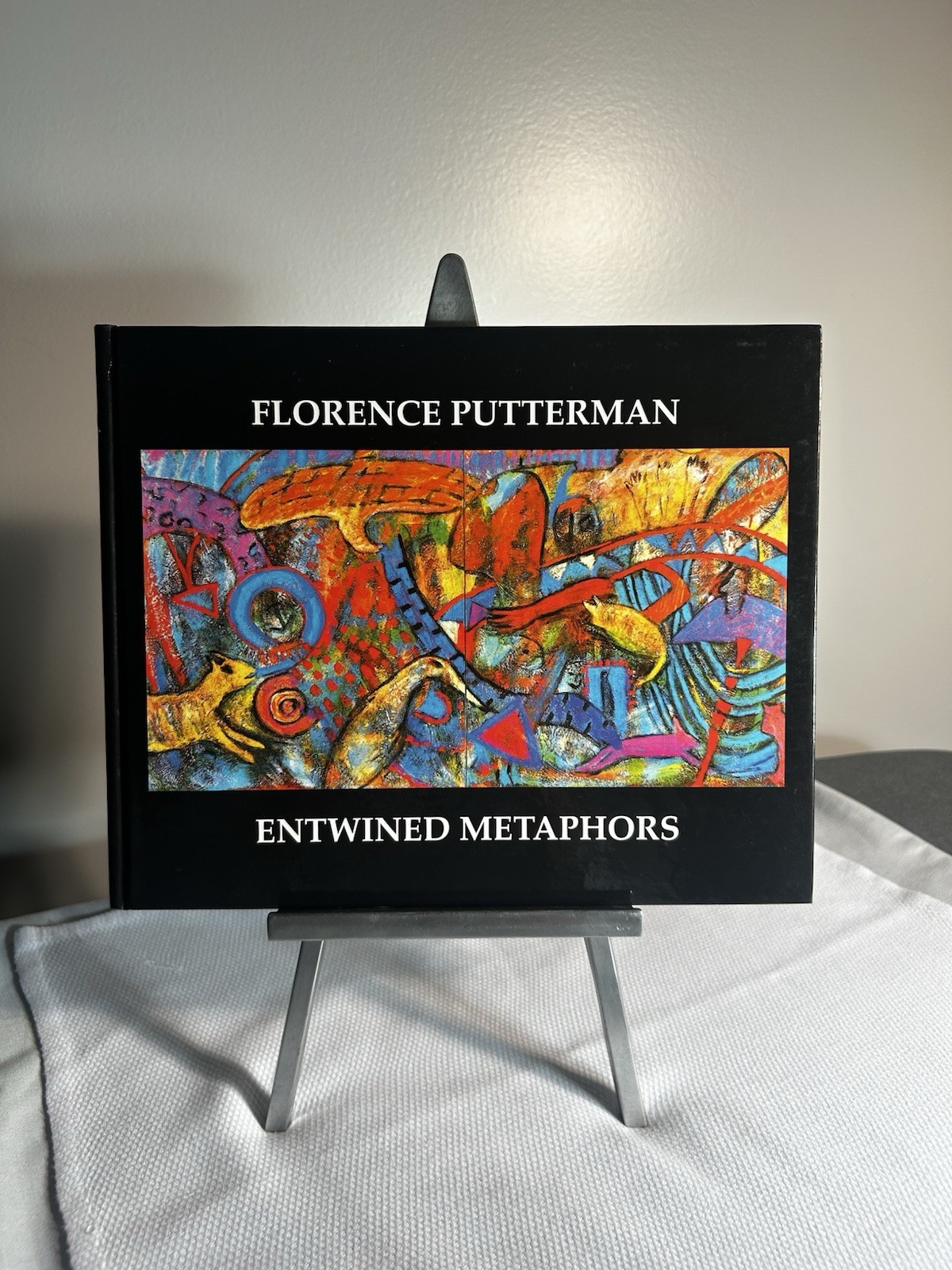 Florence Putterman ENTWINED METAPHORS 1st ed HC ART BOOK Hand Signed MINT w/ LOA