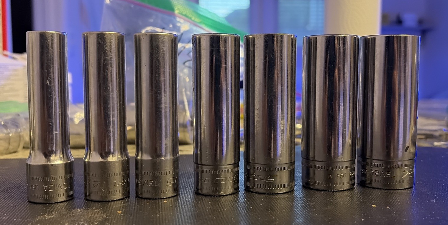 Snap-On USA TSM 9 Pc 1/2\
