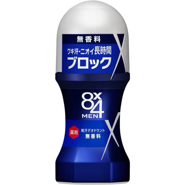 NEW Kao 8x4 MEN Roll On Antiperspirant Deodorant for Men 60ml from Japan