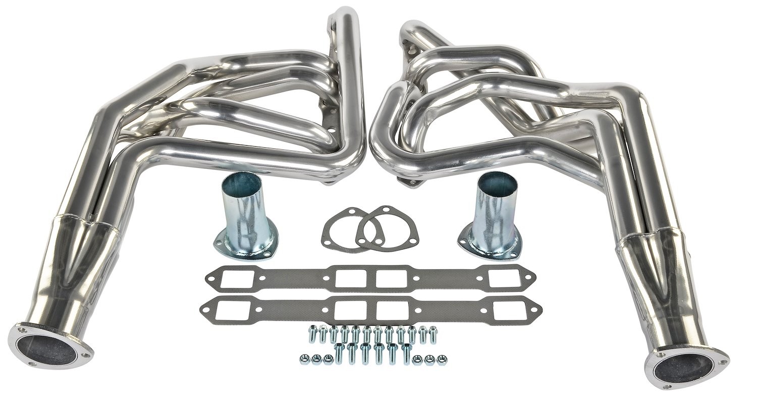 JEGS Metallic Ceramic Coated Long Tube Headers for Big Block Mopar Passenger